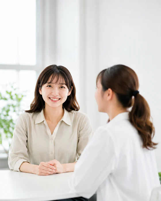 受講相談の様子